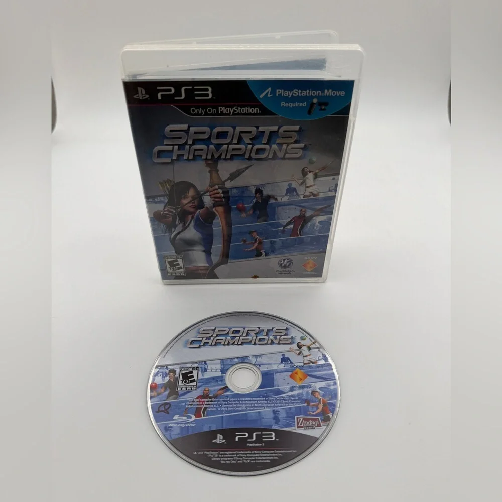 Sony PS3 Sports Champions Game - Blue and White
